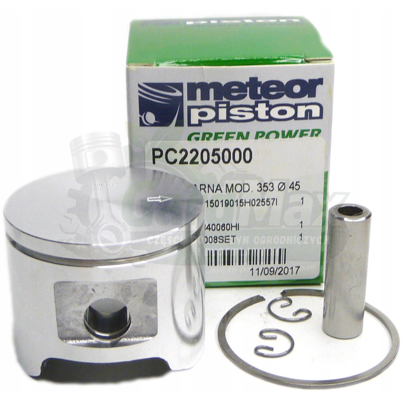 TŁOK KOMPLET HUSQVARNA 353 śr. 45 mm sw. 10 mm Meteor Piston