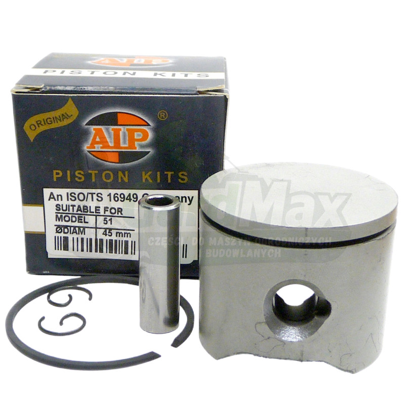 TŁOK KOMPLET 45mm HUSQVARNA 51 AIP 503167701 SW 10mm DO PIŁY