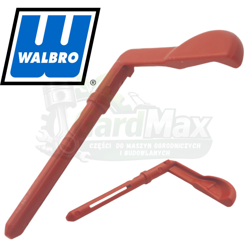 DŹWIGNIA SSANIA GAŹNIKA WALBRO ORYGINAŁ DO PILAREK I KOSIAREK